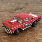 Vintage Matchbox Superfast No 4 '57 Chevy Red Cherry Bomb 1979 70s Hot Rod Retro