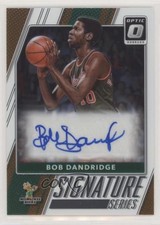 2017-18 Panini Donruss Optic Signature Series Bob Dandridge #86 Auto HOF 2ct