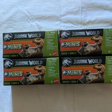 Jurassic World Minis Series 2 Blind Boxes lot of 4 New Sealed