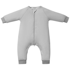 TOTBASIC Toddler Sleep Sack with Feet 1.0 TOG Soft Long Sleeve Sleeping Bag