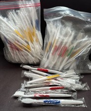 Bulk Disposable Toothbrushes With Assorted Color Grips Individually Wrapped