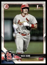 2018 Bowman Draft Nick Dunn St. Louis Cardinals #BD-149