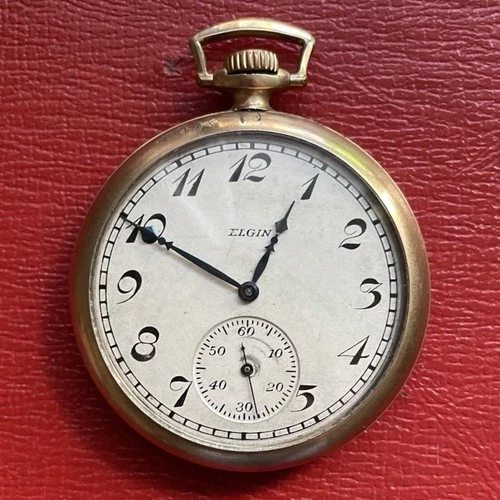 Antique 1920s Elgin Pocket Watch Illinois USA Ramona Serial 26461686