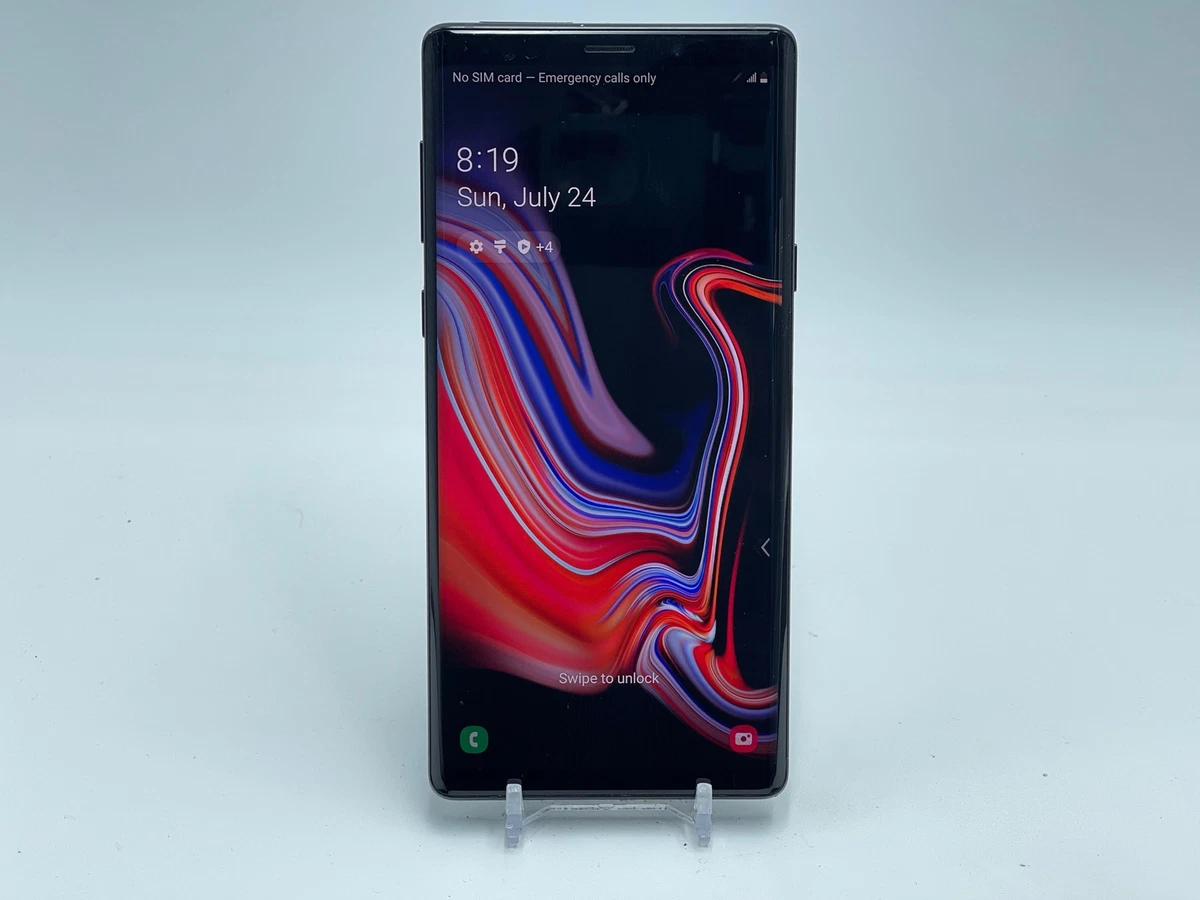 Samsung Galaxy Note 9 SM-N960U 128GB Midnight Black Unlocked Open