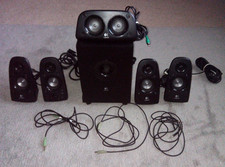 Logitech Z506 Surround Sound 5.1 Home Theater PC Speaker System