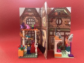 LEGO Harry Potter Diagon Alley Shops 4723 Complete Set Box Instructions
