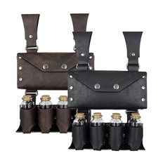 Medieval Magician Potion Bottle Bag Artificial Leather Belt Bag Medieval Pouch