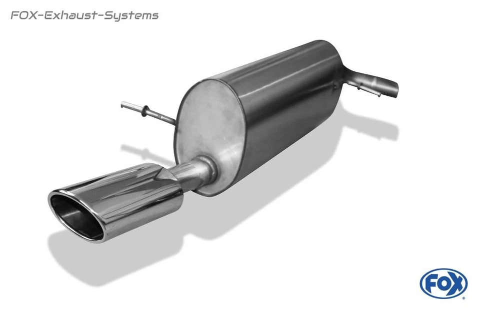 Scarico Sportivo Seat Ibiza 4 Tipo 6J Dal 2008 115x85 Ovale Inclinato - Immagine 3 di 4