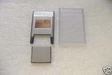 256MB Compact Flash PC card PCMCIA Adapter JANOME 256 MB/ Hard case