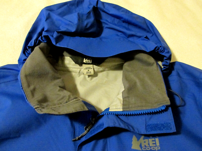 REI Co-Op Full Zip Hooded Jacket Peak 2.5L sz M BLUE | eBay