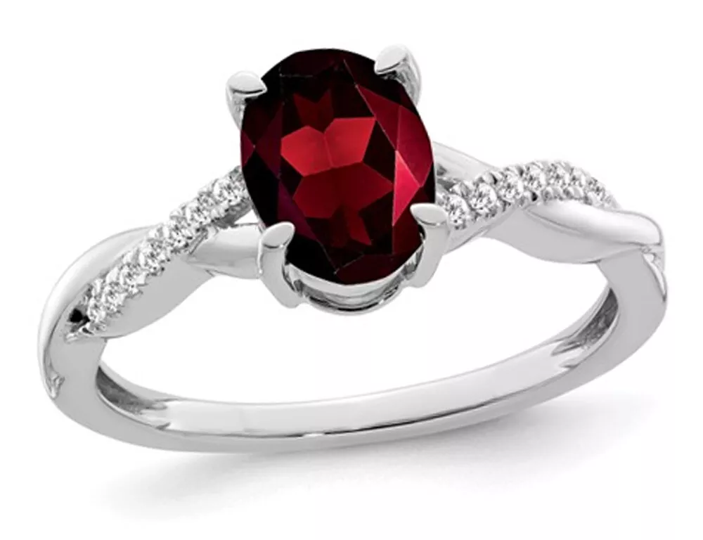 Ebay hotsell garnet ring