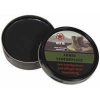 Mfh Schuhcreme Army Schwarz 150 Ml Dose Schuhpflege Lederpflege Wasserfest