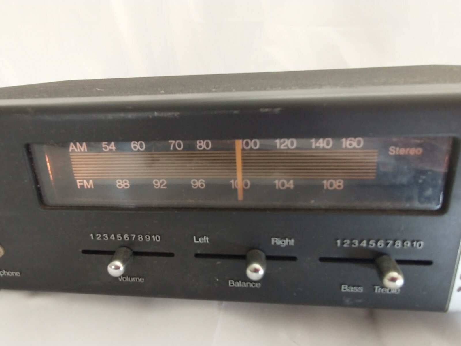 VTG JCPenney Solid State FM AM Stereophonic System Radio AUX/PH/AM/FM/FMS TESTED
