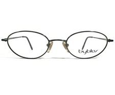 Byblos B683 3302-S Eyeglasses Frames Green Round Full Rim 48-19-135