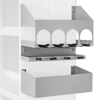 AA Products P-SH-Power Tool Organizer Wall Mount Designed for 16'' Van Shelving