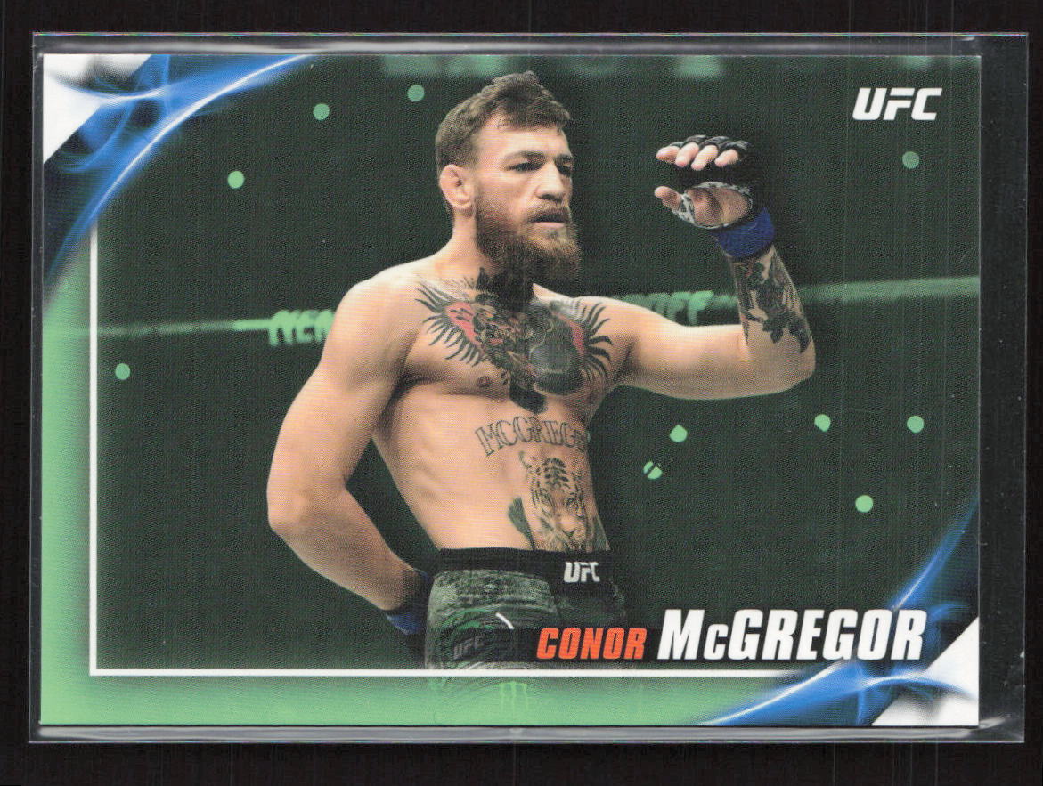 2019 Topps UFC Knockout #25 Conor McGregor Green #/149 (JB) | eBay