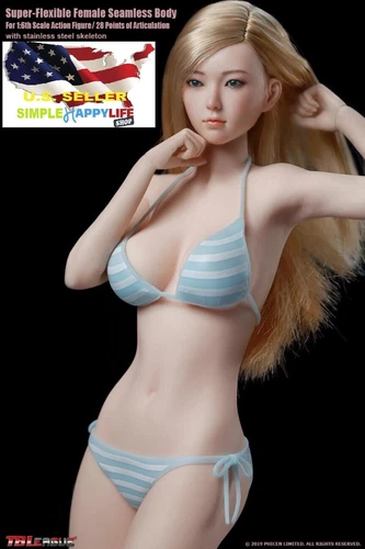TBLeague 1/6 Pale Girl Full FEMALE Seamless Figure W/ HEAD S34 PHICEN USA