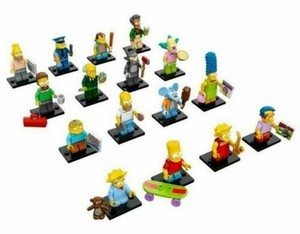 the simpsons lego figures