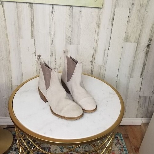STRETCH CHELSEA BOOTS Taupe | eBay