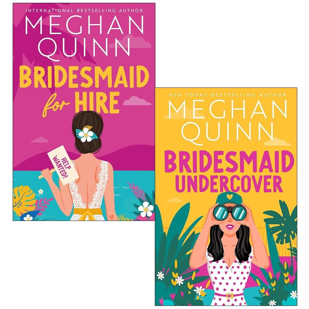 Bridesmaid for Hire Series 2 Books Collection Set By Meghan Quinn Bridesmaid