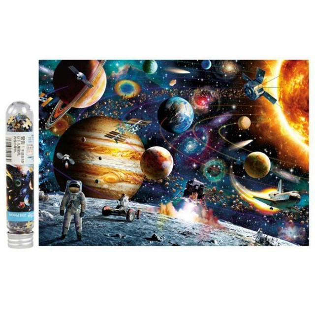 234Pcs Mini Pocket Jigsaw Puzzles Self Assemble Test Tube Puzzle
