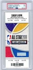 2018 NBA ALL STAR GAME FULL TICKET LeBRON JAMES MVP PSA BASKETBALL RARE OLD WOW