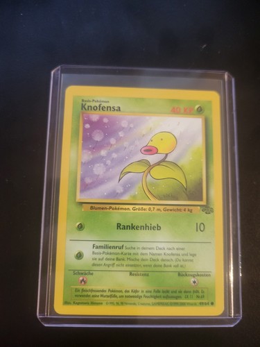 Pokemon Jungle 49/64 Bellsprout German Knofensa Common - Picture 3 of 11