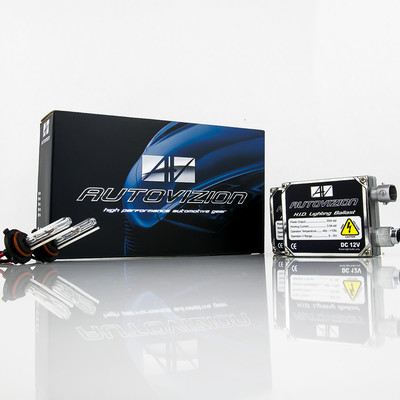 Autovizion Premier 55 Watts 9005 HB3 4300K OEM Color HID Xenon Kit High Beam