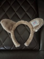 Great Wolf Lodge Gray Plush Ears Souvenir Headband - Unisex - OSFM