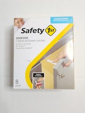 SAFETY 1ST ADHESIVE CABINET  DRAWER LATCHES 8-PACK SIMPLE 2 INSTALL