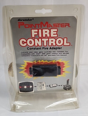 Vtg Point Master Fire Control Constant Fire Adapter for Atari 2600 Console 