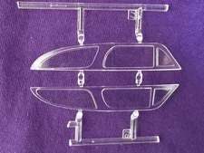 SIDE WINDOWS for Galaxie Moebius 1947 1948 Chevrolet Aerosedan 1:25 Model Kit 46