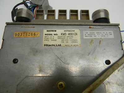その他 radio OEM 1979 1980 1981 Datsun 280ZX Hitachi AM FM Radio KMS