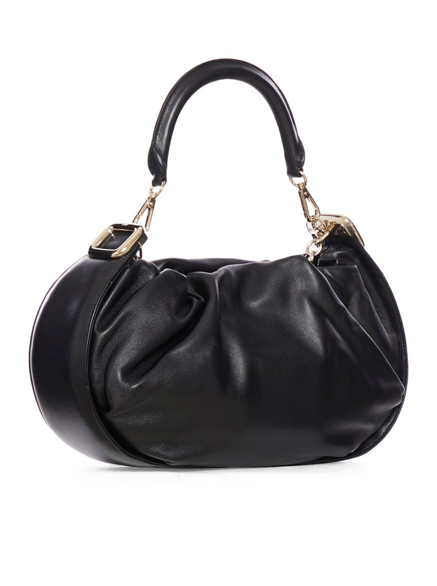 バッグ・カバンその他 ROGER VIVIER Viv' Choc black leather hobo bag Roger VIvier Viv' Choc Royale Medium Black Leather Hobo Bag