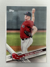 2017 TOPPS BASEBALL SERIES 2 STEVEN WRIGHT 622 BOSTON RED SOX