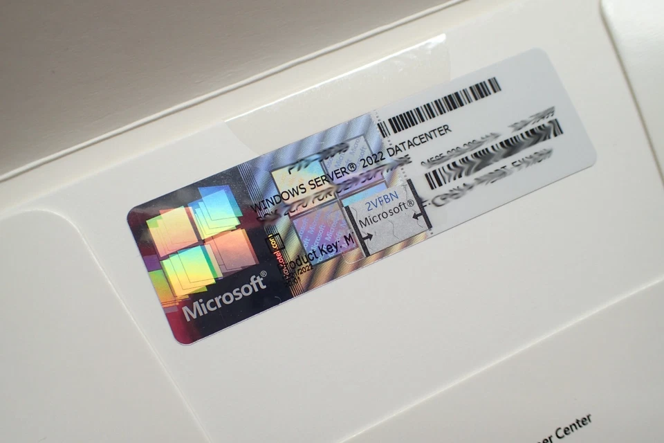 Kit DVD estándar Microsoft Windows Server 2022 24 núcleos + LICENCIA DE PRODUCTO 1PK Foto 3 de 4