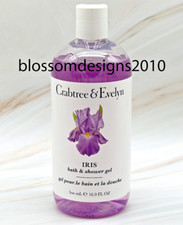 CRABTREE EVELYN Iris Scented Bath Shower Gel 16.9 fl. oz Made in Canada