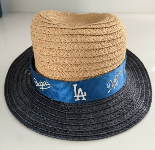 L.A. Dodgers Summer Fedora Panama Straw 