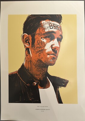 Joseph Gordon Levitt Grzegorz Domaradzki Kunstdruck Portrait Nt Mondo