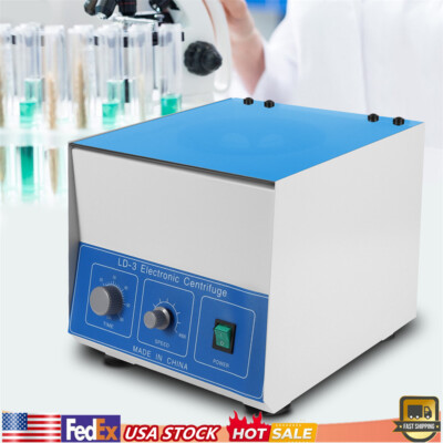 50mlx6 Electric Lab Benchtop Centrifuge 4000rpm Desktop Centrifuga Machine LD-3