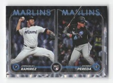 2024 Topps Update #US185 Jhonny Pereda Emmanuel Ramirez Silver Crackle Foilboard