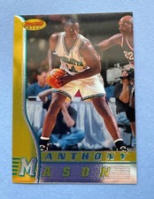 1996-97 Bowman's Best Anthony Mason #34 Charlotte Hornets