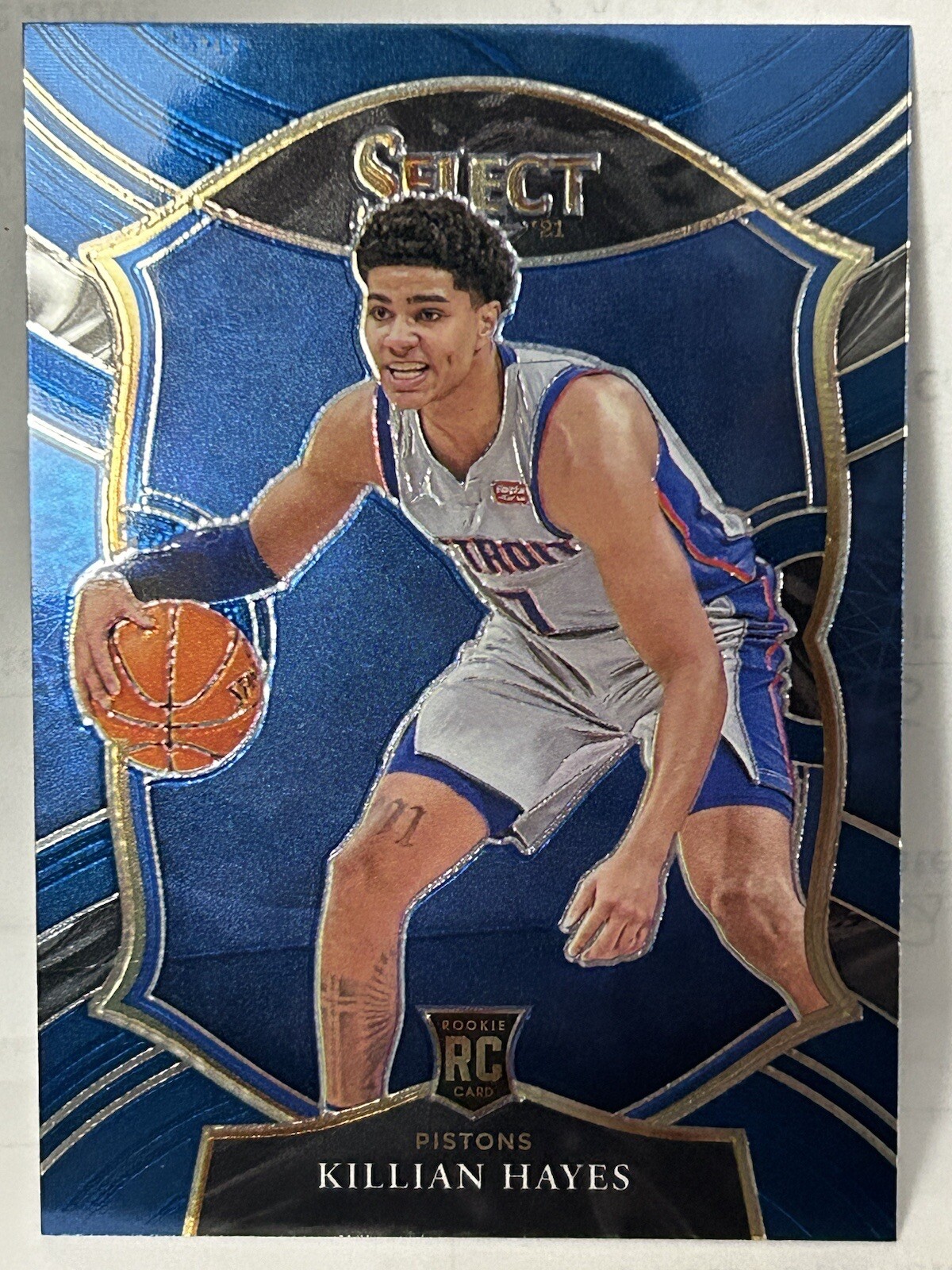 2020-2021 Select Basketball Killian Hayes Concourse Blue RC #67