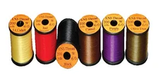 UNI 6/0 Waxed Thread Multiple Colors - Fly Tying