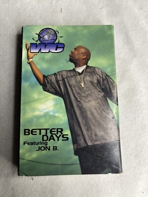WC w/ JON B Better Days Instrumental & Cheddar Mack 10 Ice Cube Cassette Single