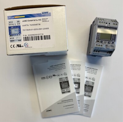 Jumo high limit safety cut-out / 701150/8-01-0253-2001-23/005 / new in original packaging