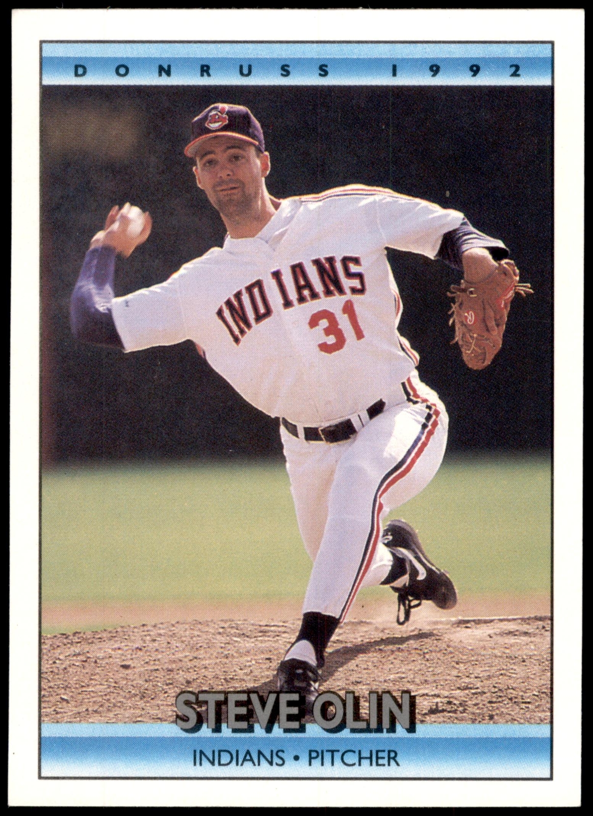 Steve Olin #151b 1992 Donruss