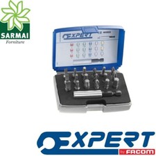 EXPERT PASTORINO E113901 SET INSERTI 1/4 INTAGLIO PHILLIPS POZIDRIV TORX 19 PZ