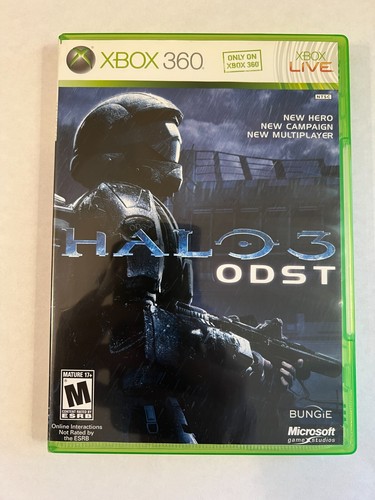 Jeu Vidéo Halo 3: ODST Pour Xbox 360 - Édition Microsoft, état Correct (boîtier Usé)