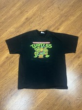 Vintage 2002 Teenage Mutant Ninja Turtles To The Rescue T Shirt L TMNT USA